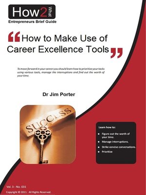 cover image of How to Make Use of Career Excellence Tools